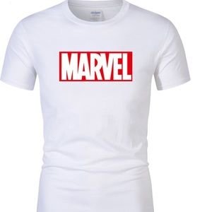 Marvel white tee